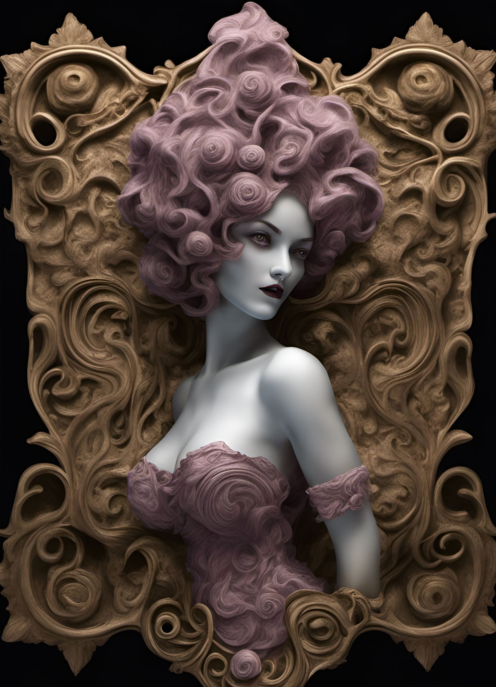 Surreal Victorian Test Tubes in Steamnouveau Style