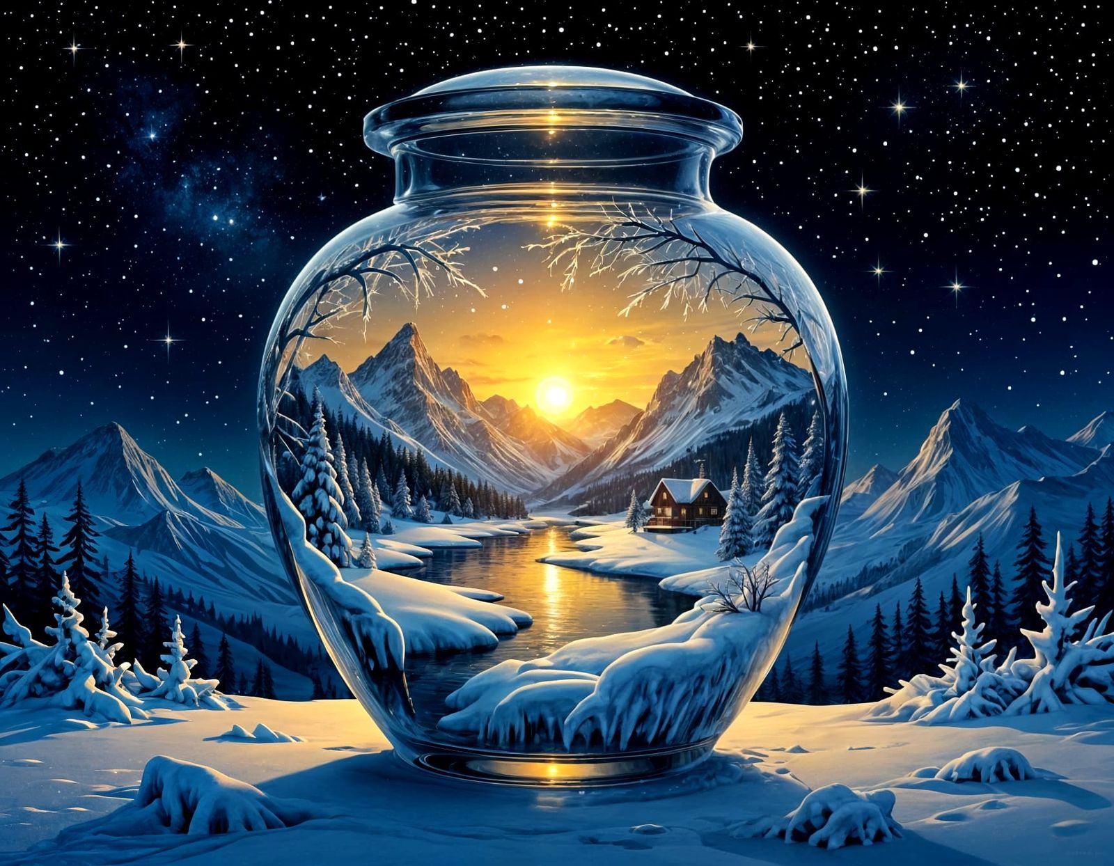 Capturing the beauty of winter