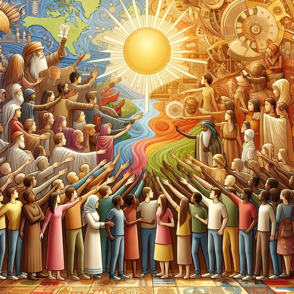 Unity in Diversity: A Harmonious Illustration