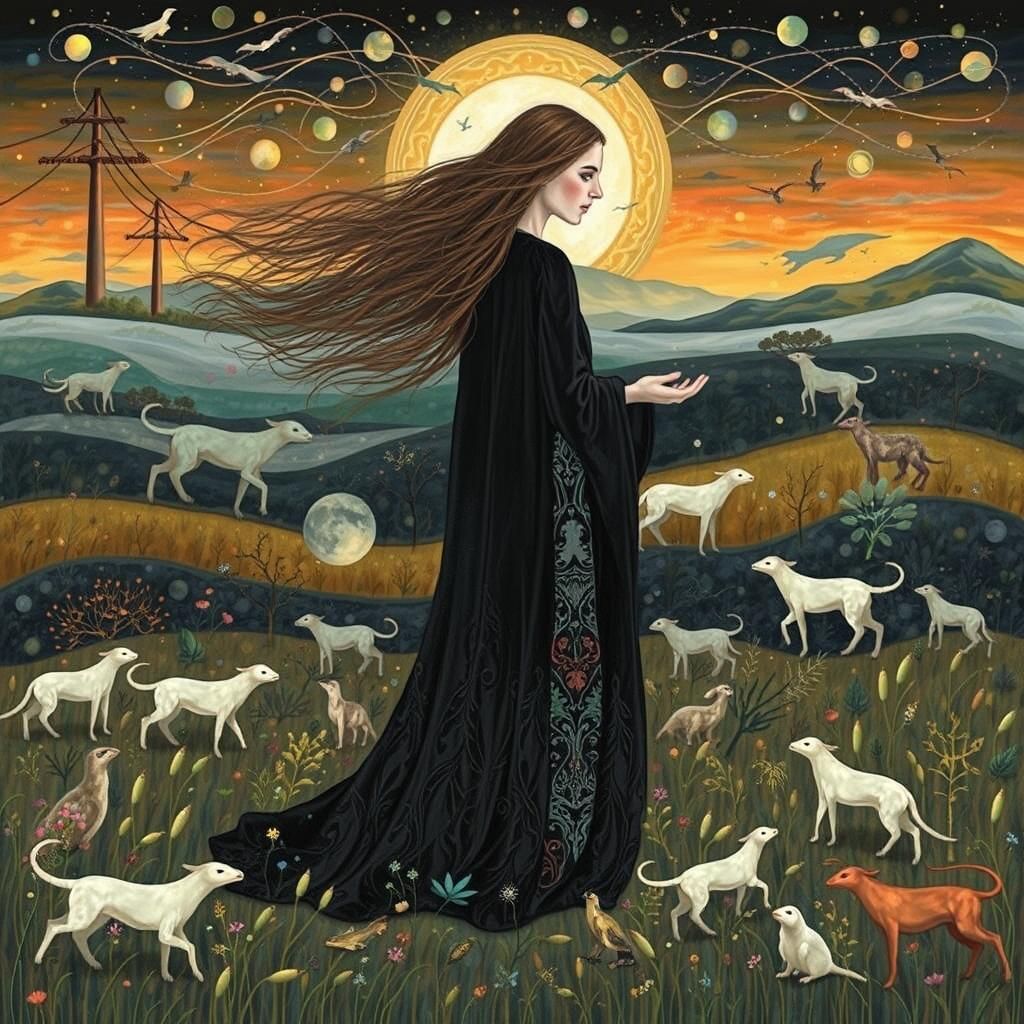 Bio Art Collage of Mythical Creatures