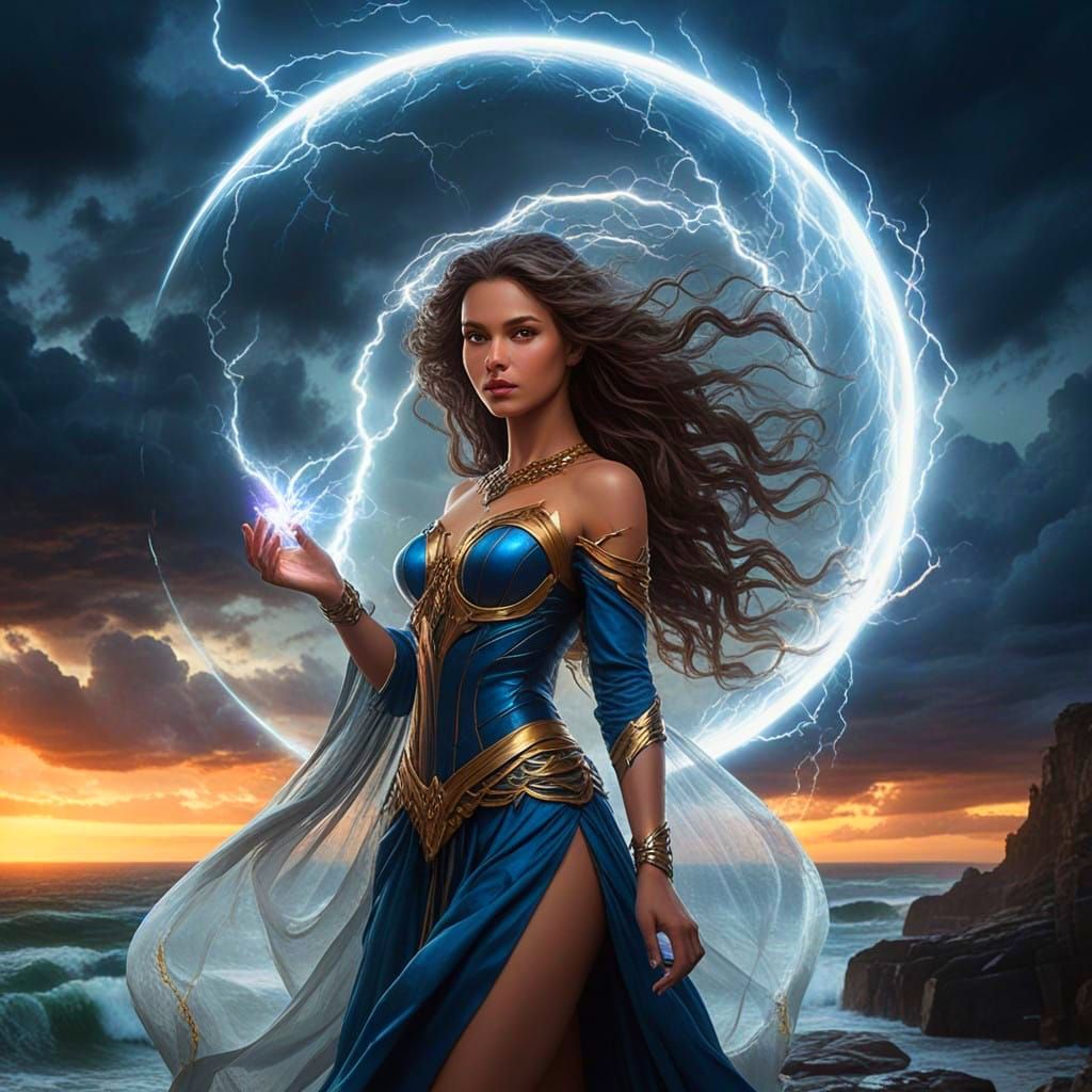 Goddess of Stormy Power and Majesty