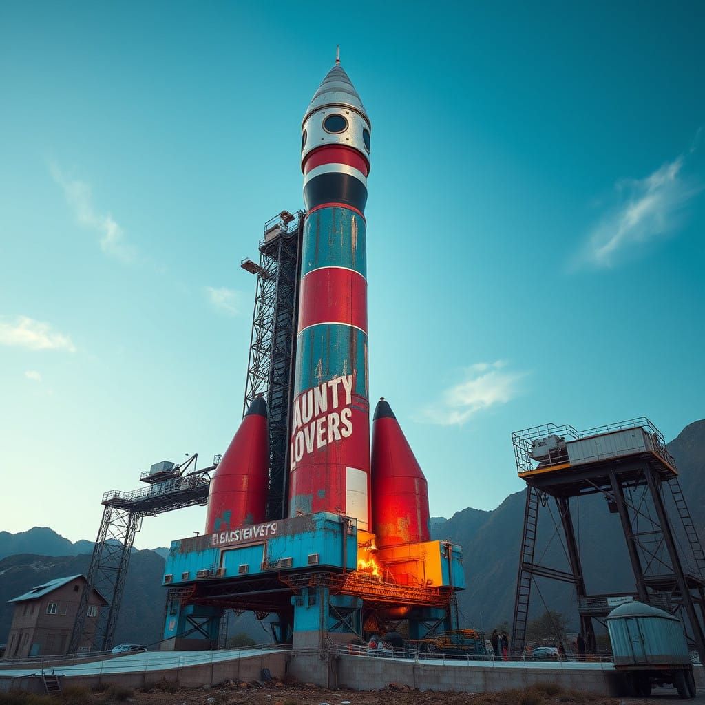 Harald Baldr Aunty Lovers space cruise