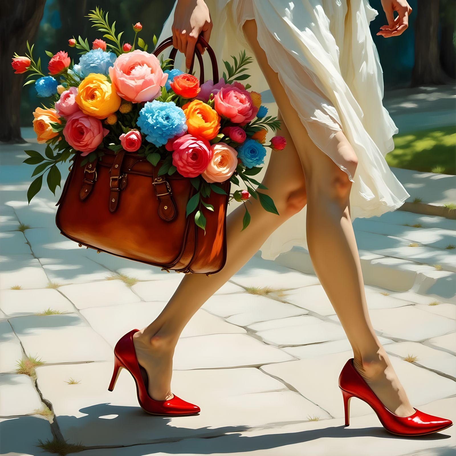 Red High Heels 1