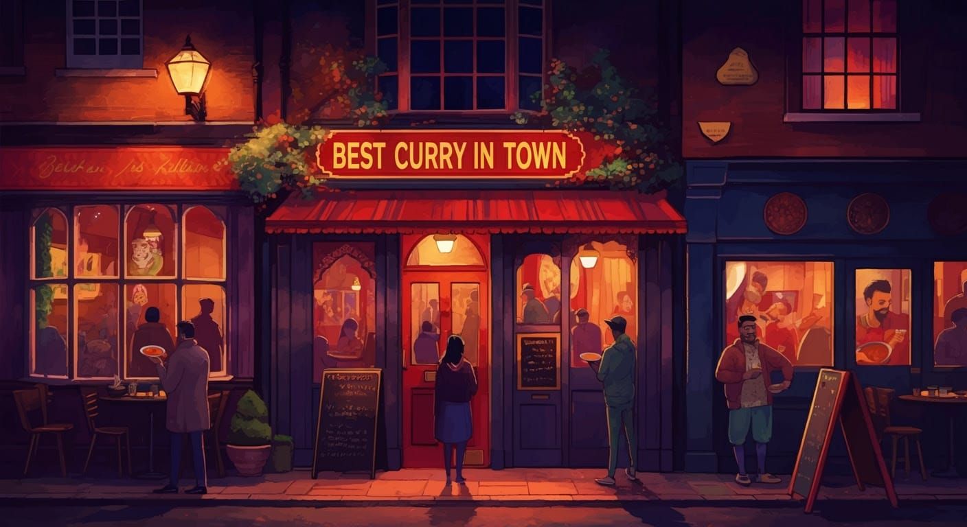 Vibrant Indian Restaurant in Quaint English Town