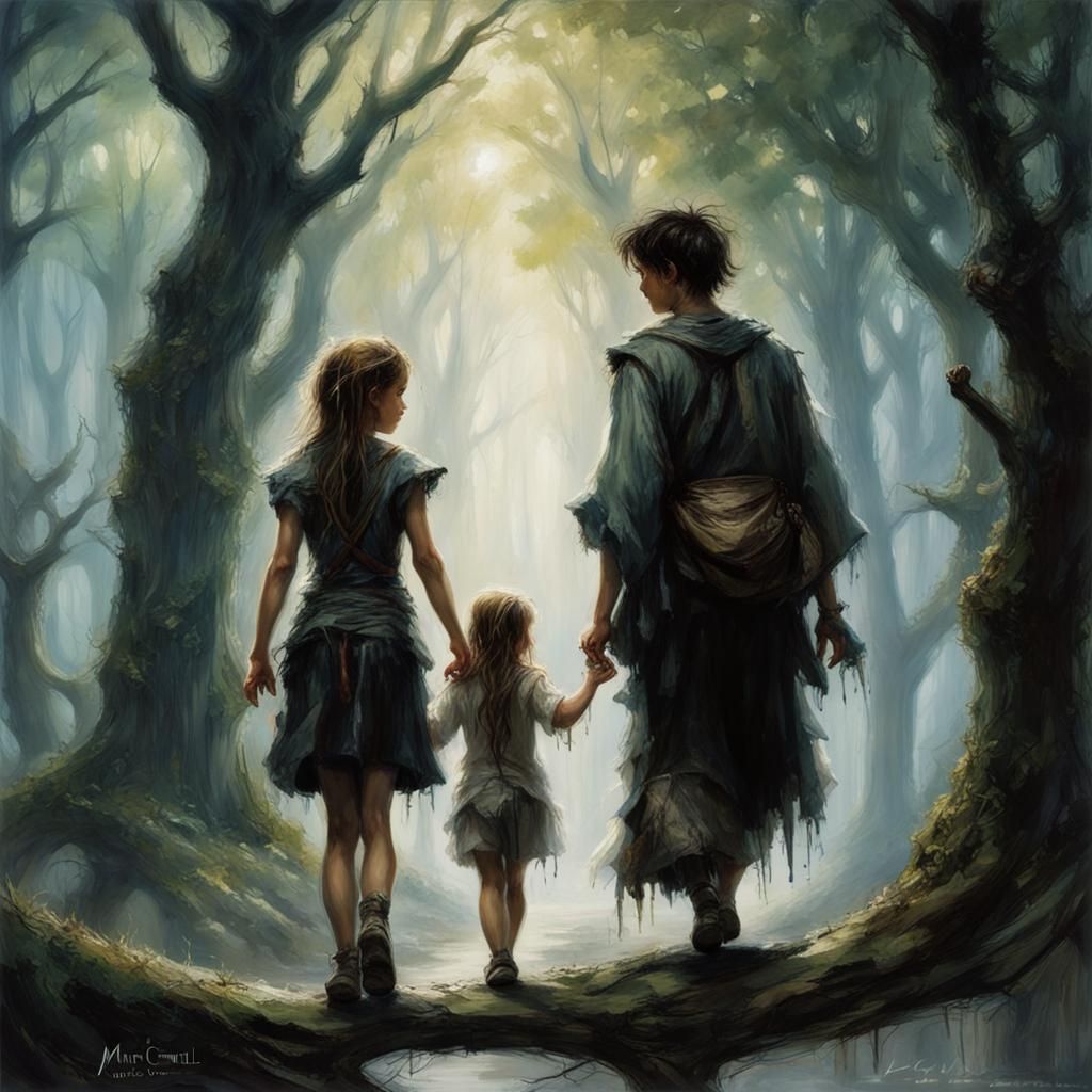 Enchanted Forest: Walking Trees in Fantasy Wonderland