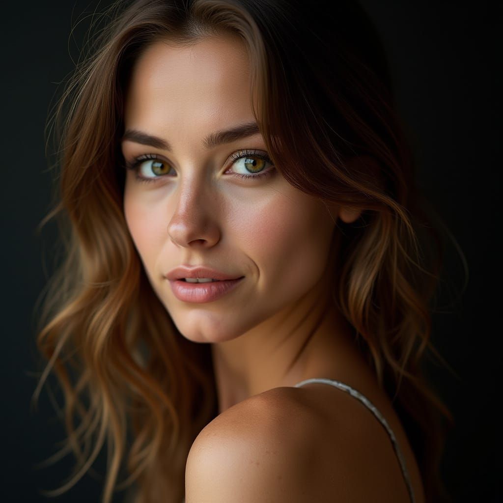 Tempting alluring look 1