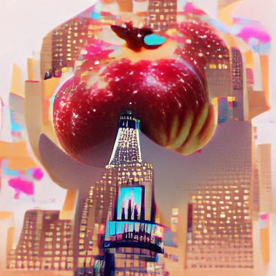 Giant Apple AI Interpretation