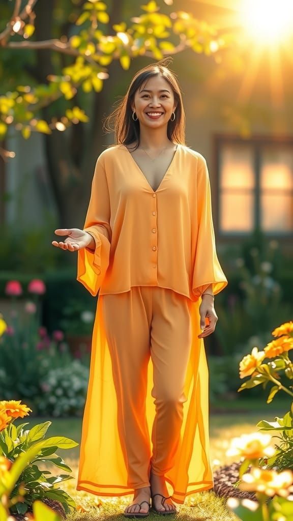 Warmth and Compassion in a Vibrant Community Garden