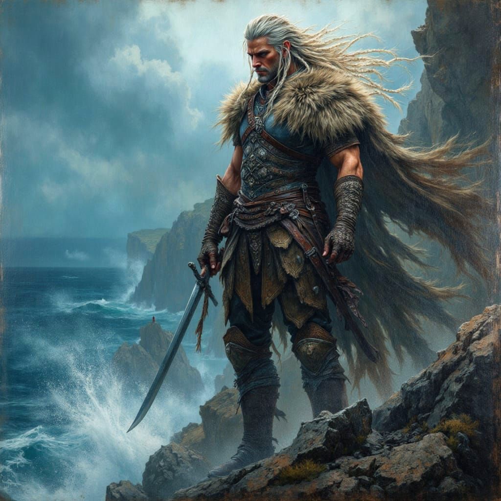 Witcher on the rocks