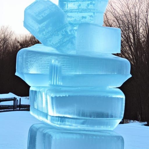 Picturesque Intricate Ice Sculptures