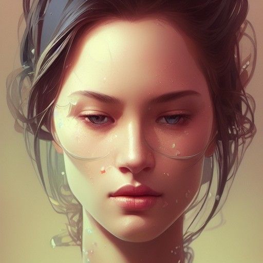 Detailed Portrait with Dynamic Lighting