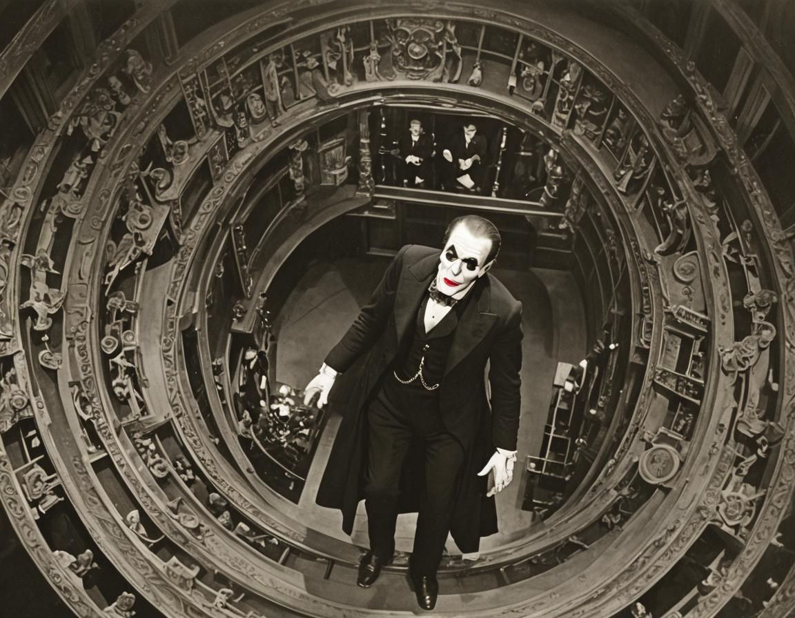 Phantom of the Opera in the tower