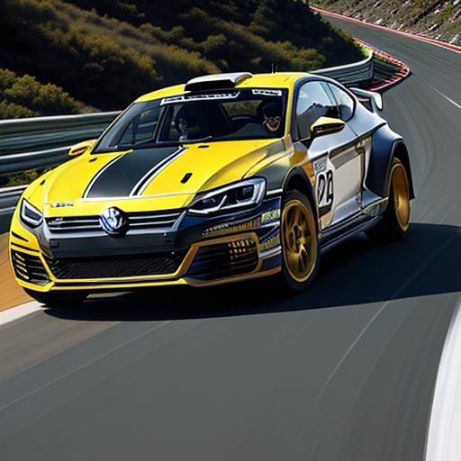 Vw senda rally car