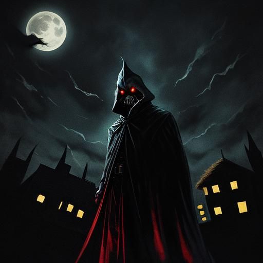 Ominous Midnight: Evil Lurking in the Dark