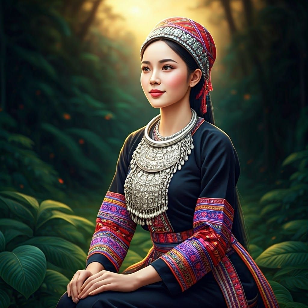 A Hmong Woman