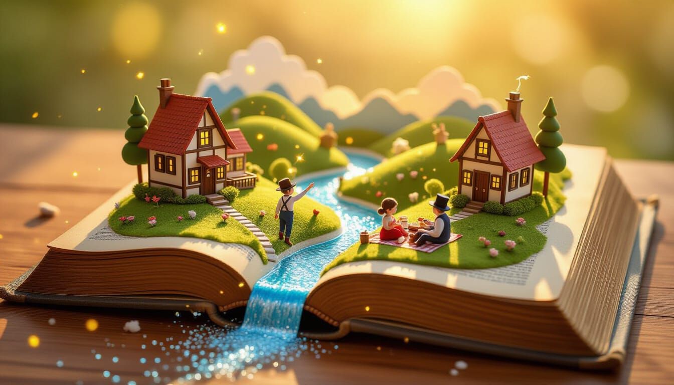 In my antique book...