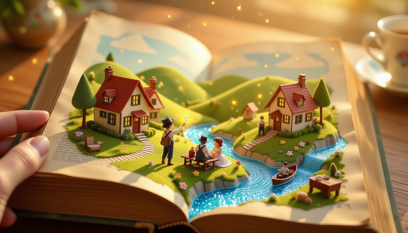 In my antique book...