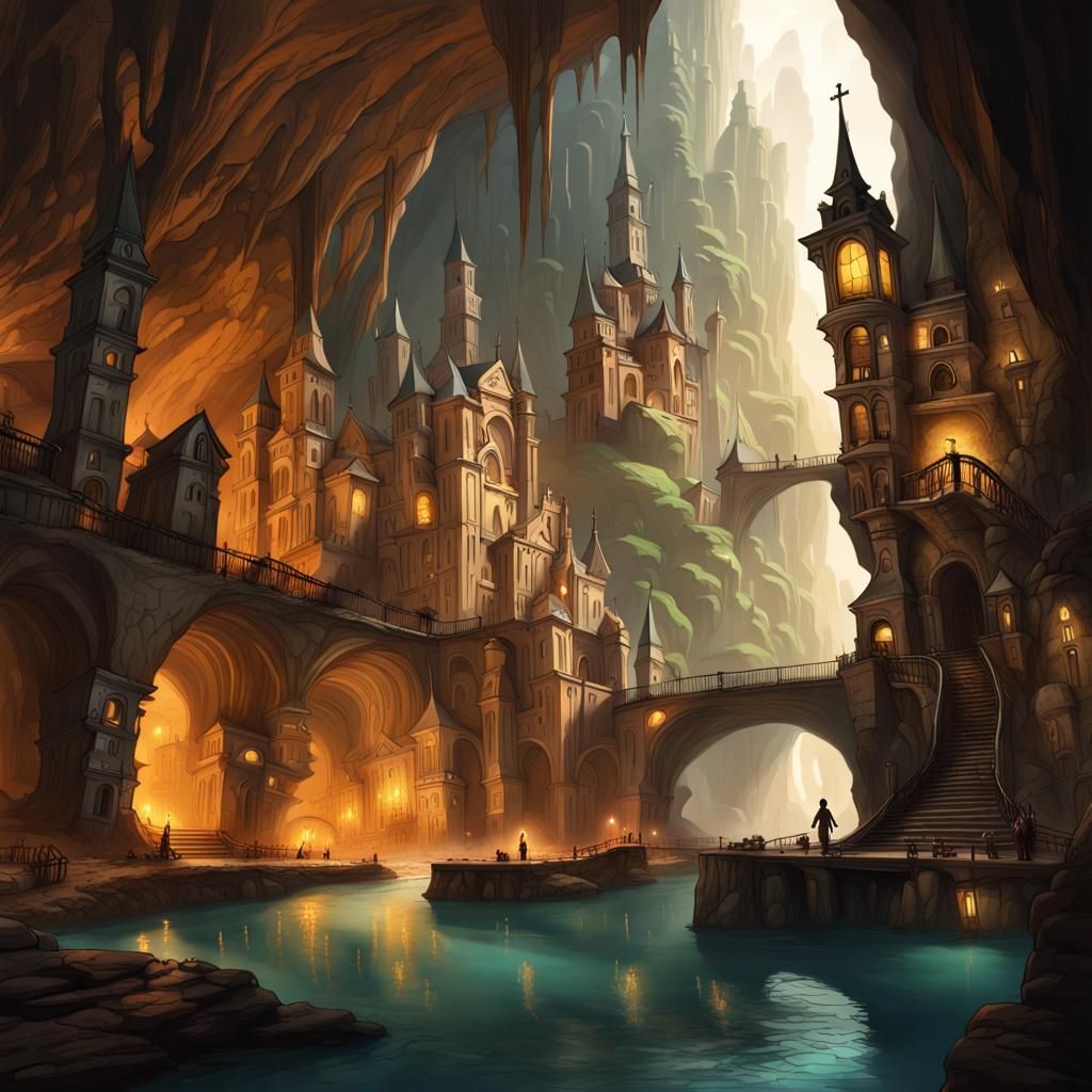 Explorer Discovers Underground City in Cave System