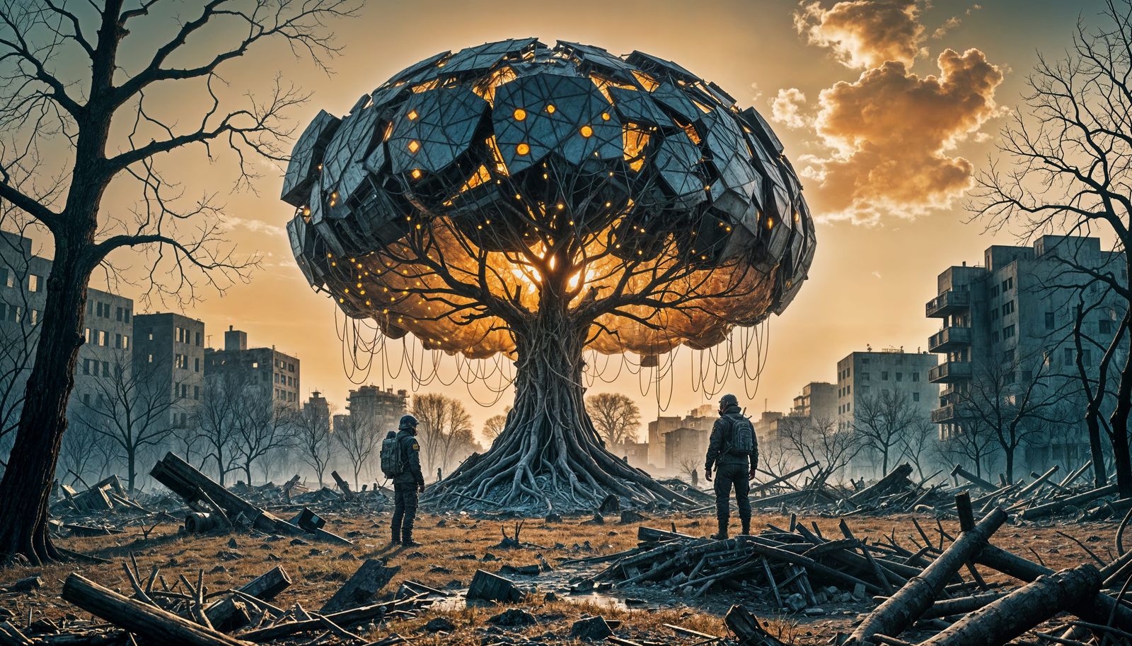 Surreal STALKER Artifact Floating in Anomaly