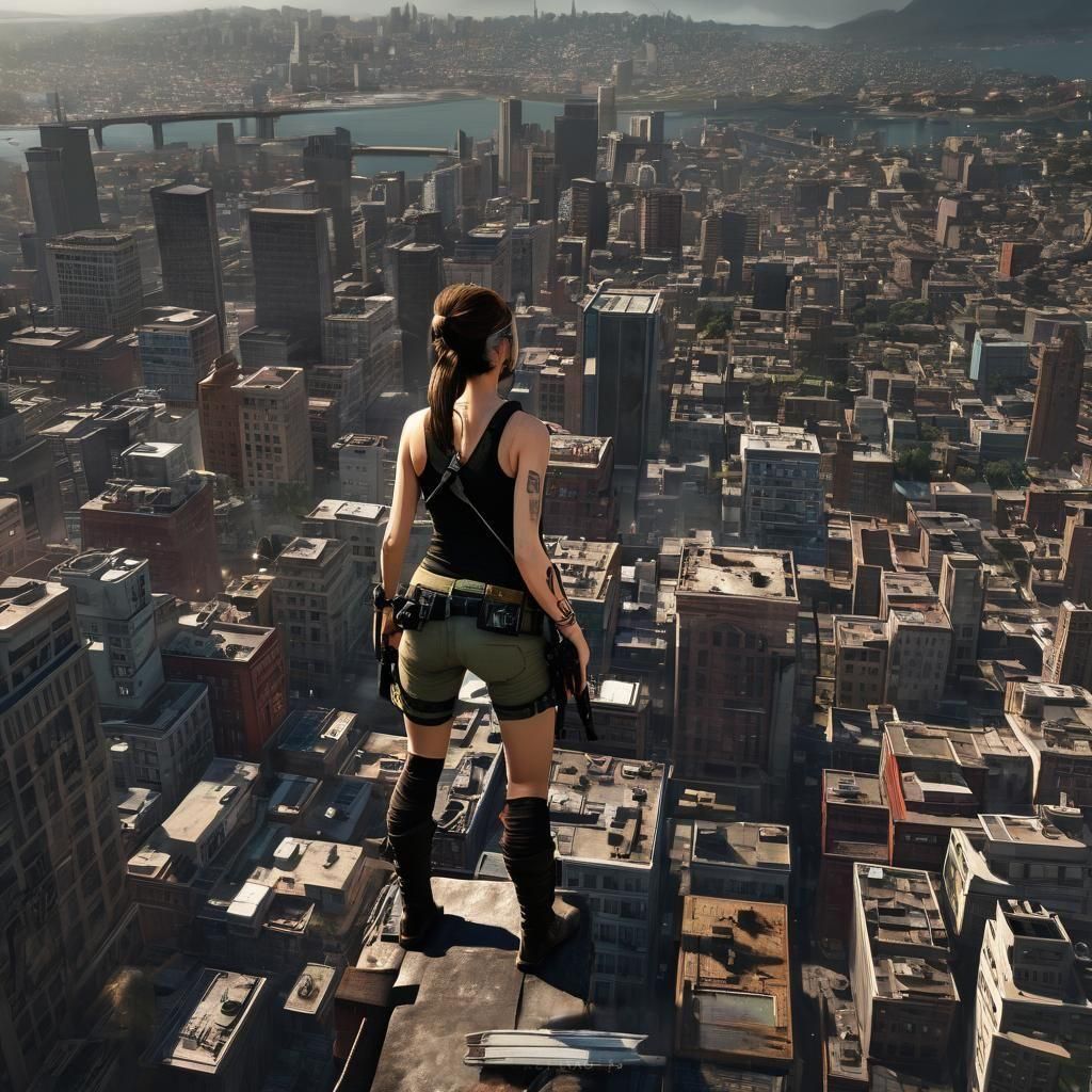 Lara Croft took a wrong turn.