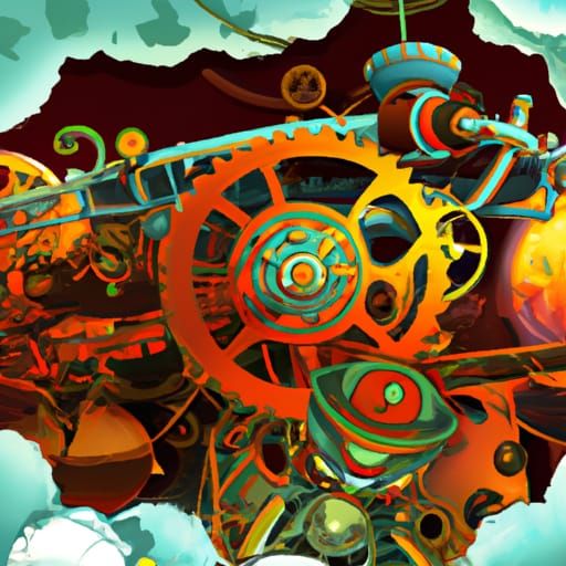 Alien Space Pirates Raid a Heavenly Galaxy