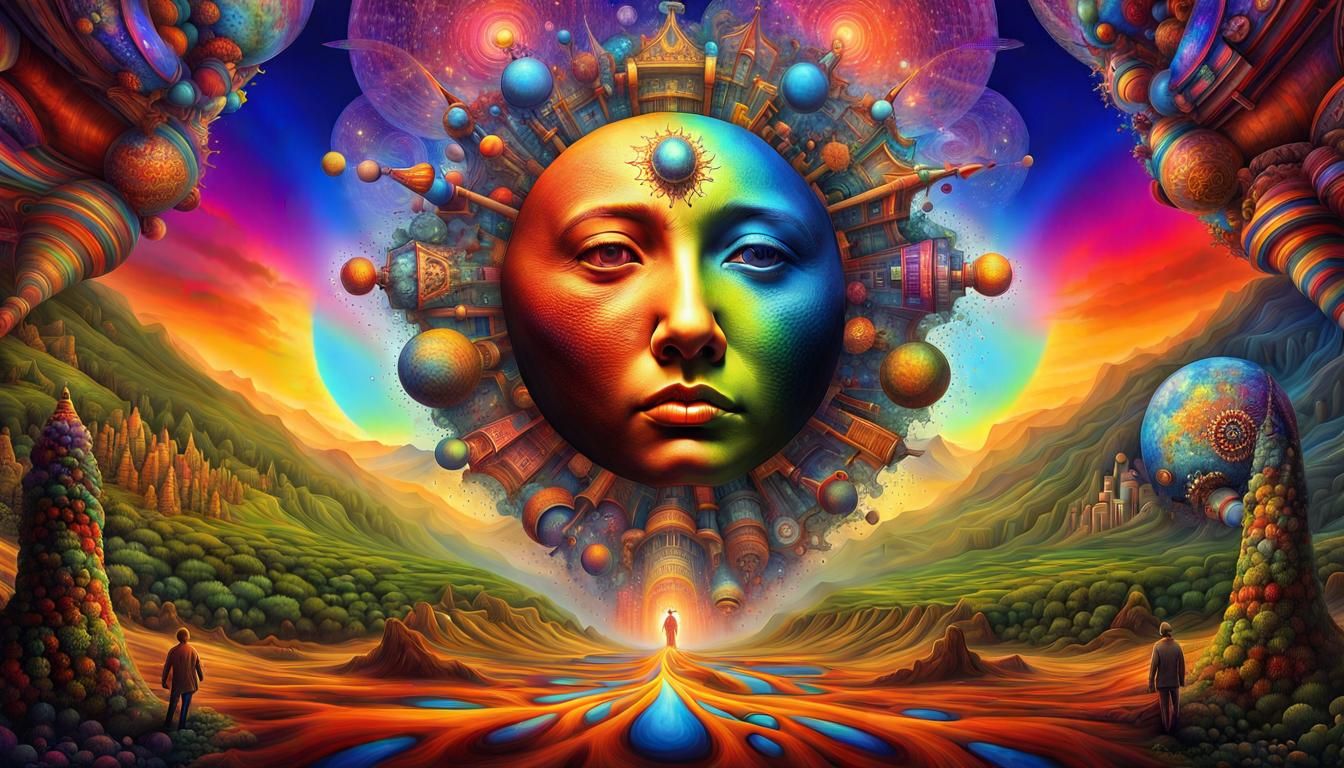 Psychedelic Art: The Origins of Humanity