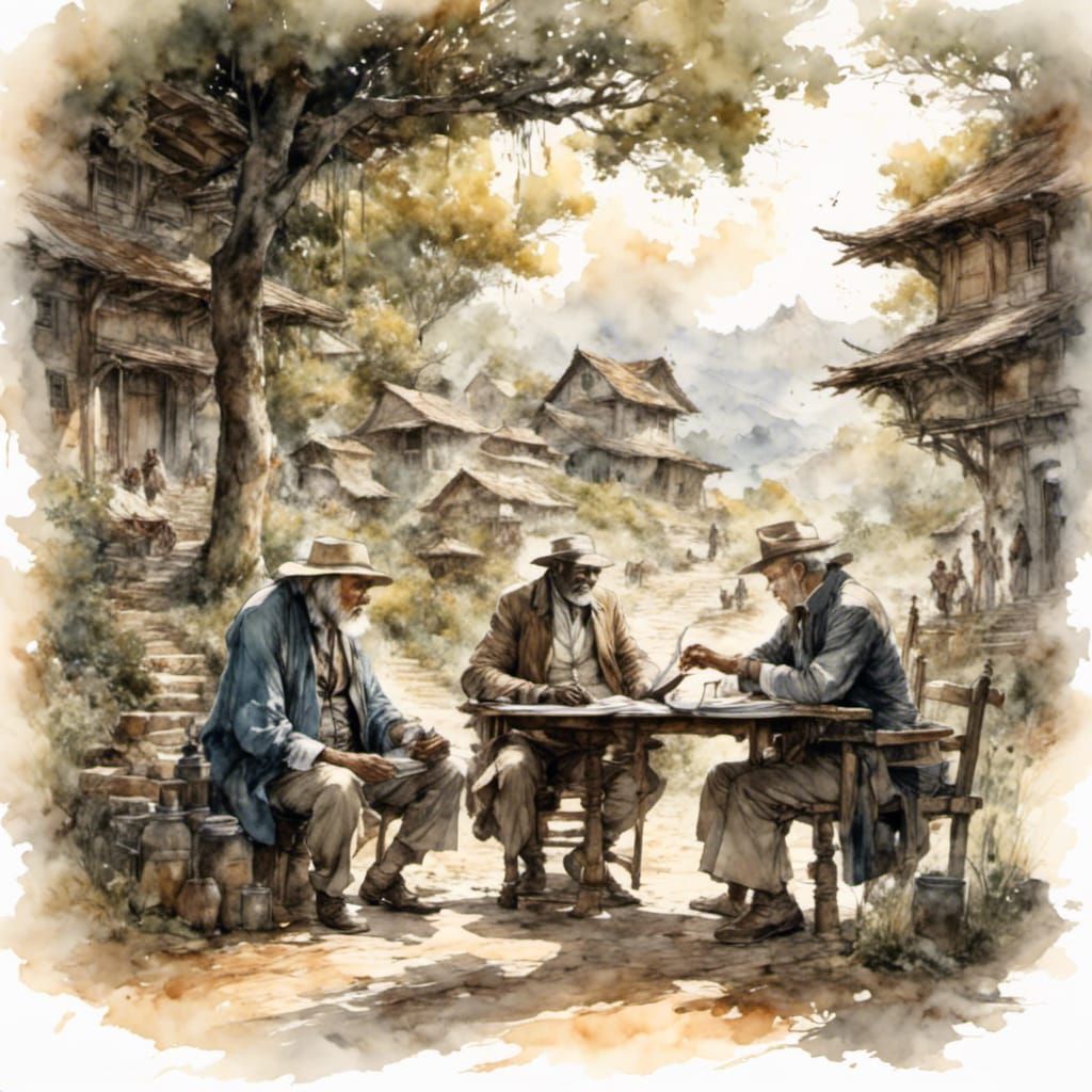 An exchange of information…
