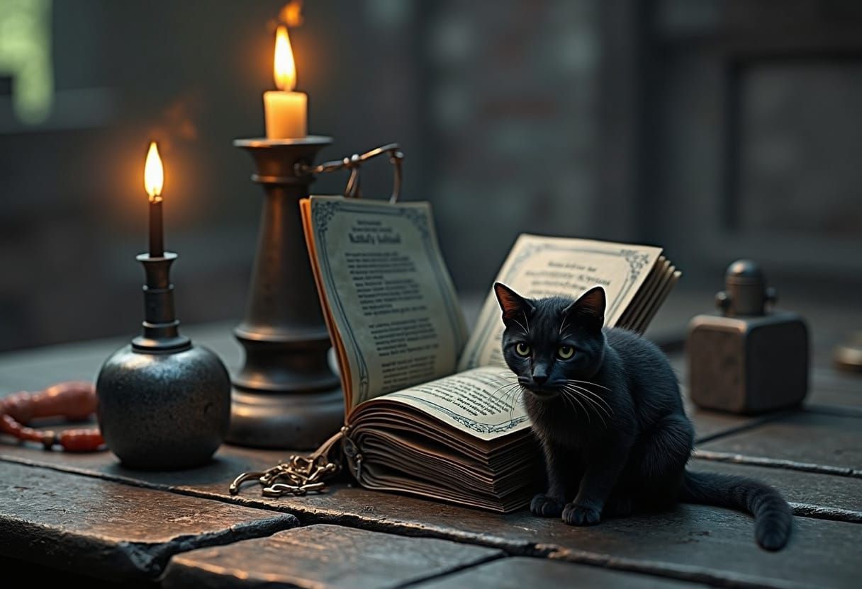 Photorealistic A4 Paper Sheet on Flat Surface