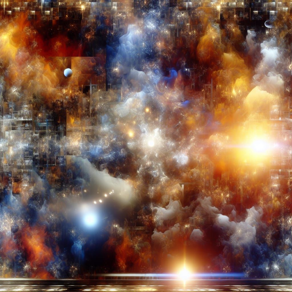 Epic Alchemic Elements in Digital Matte Painting