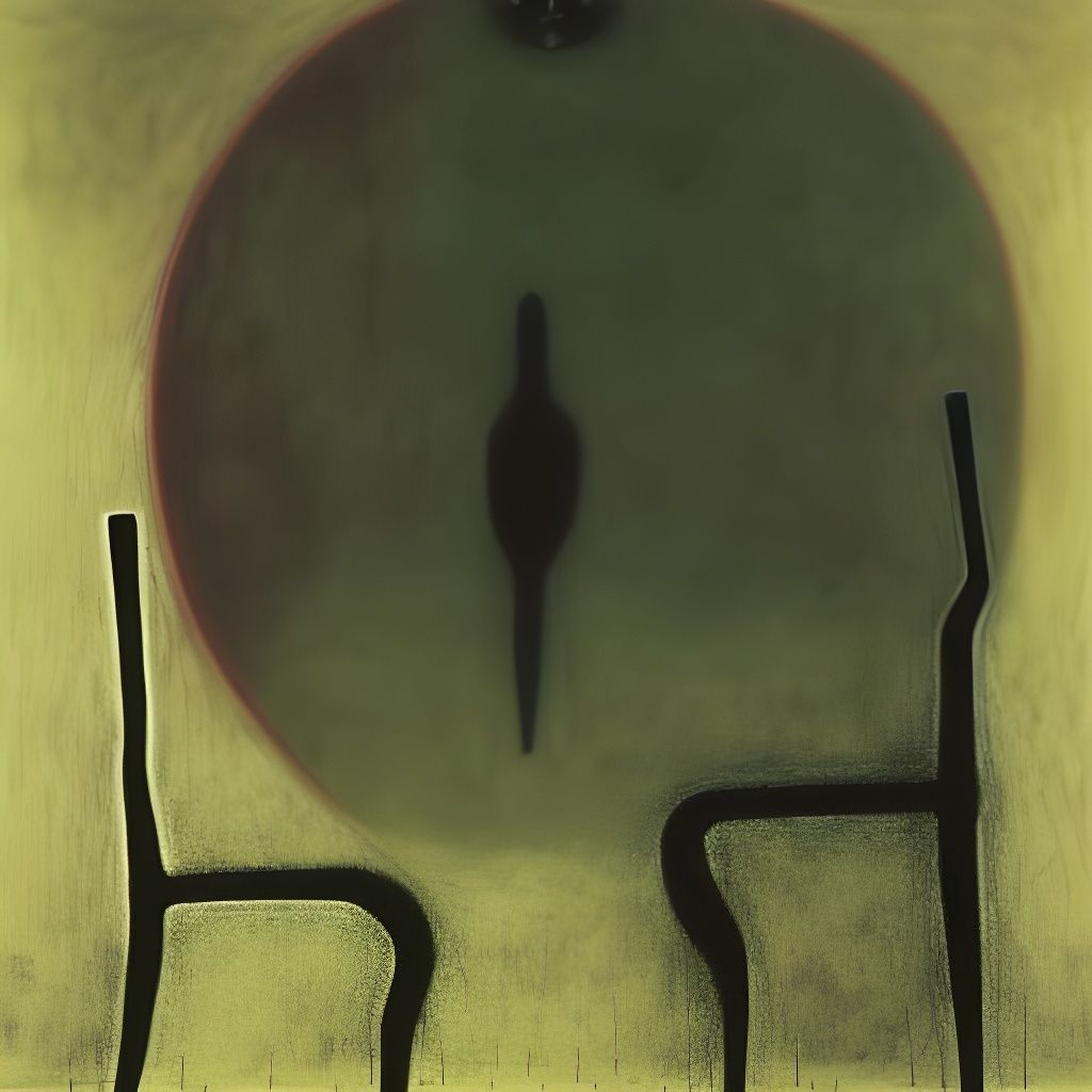 Three Abstract Figures in an Expressive Style