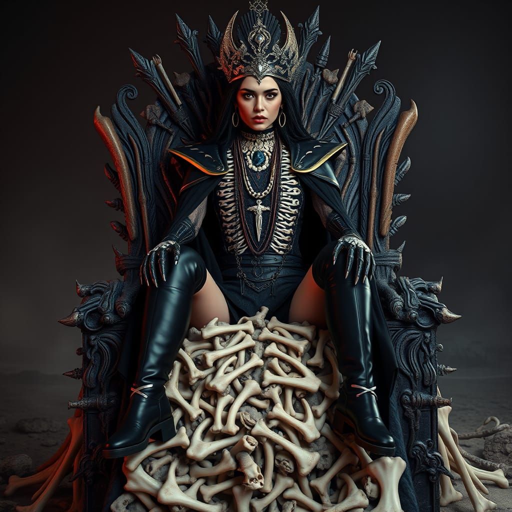 Mysterious Queen of Death Valley Reigns Supreme in Macabre M...