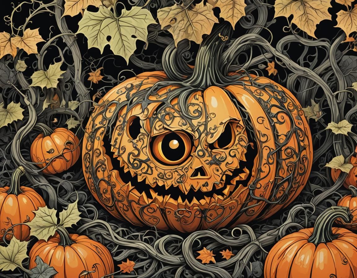 Surreal Pumpkin