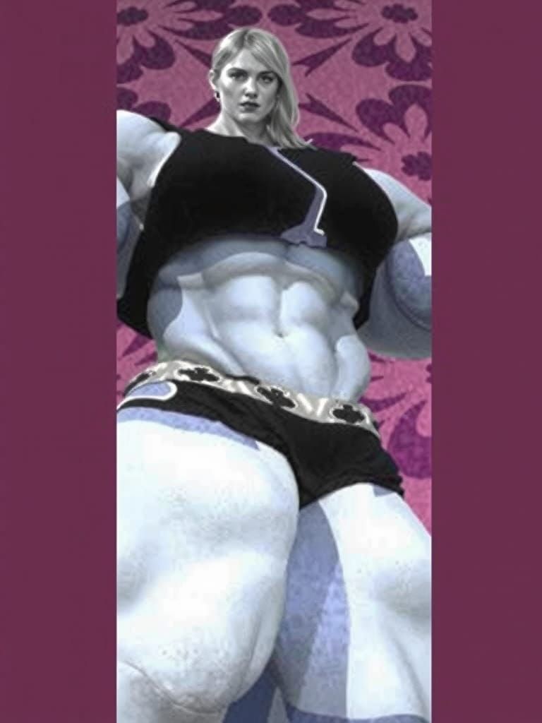 A Majestic Plus-Size Goddess Radiates Kindness and Strength