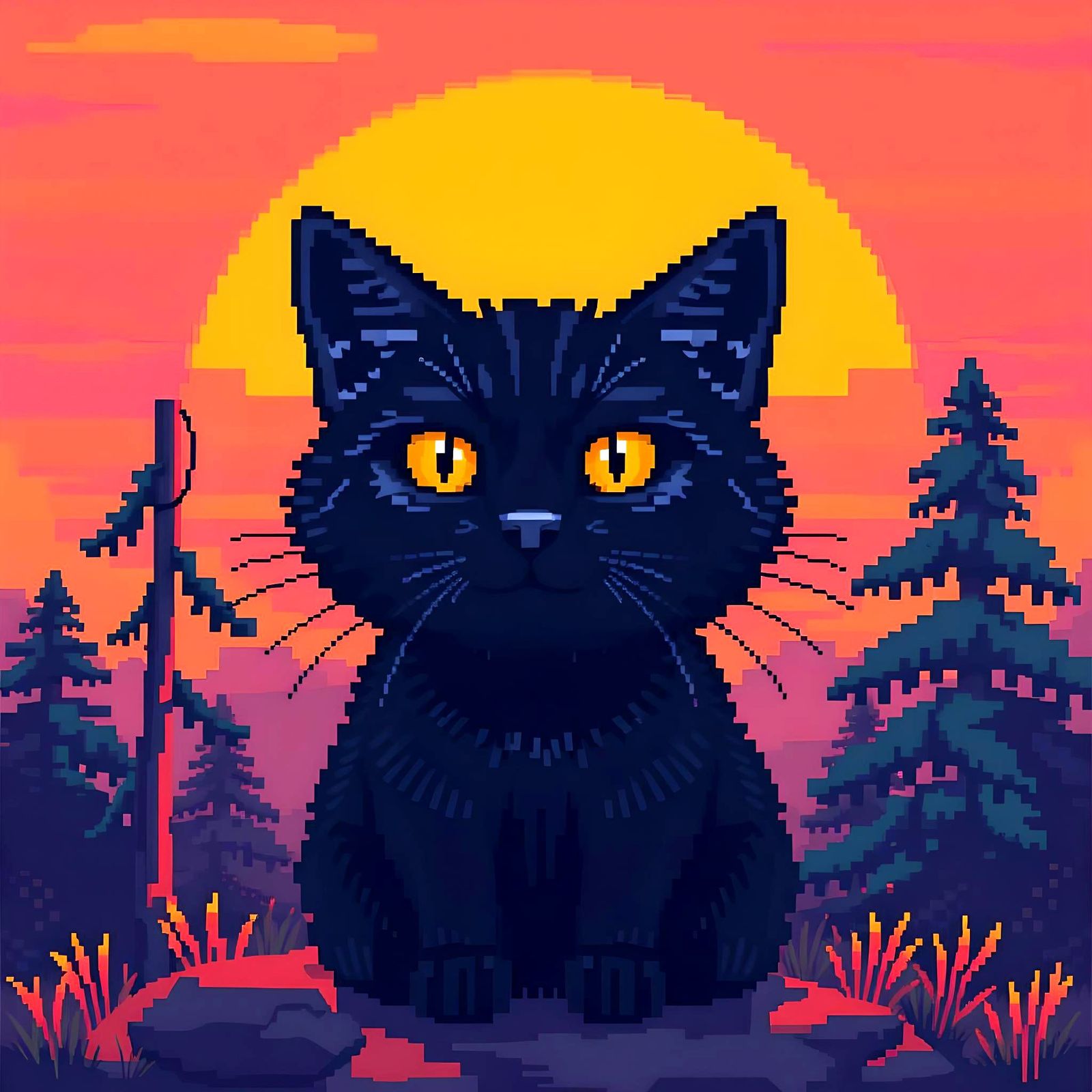Black cat