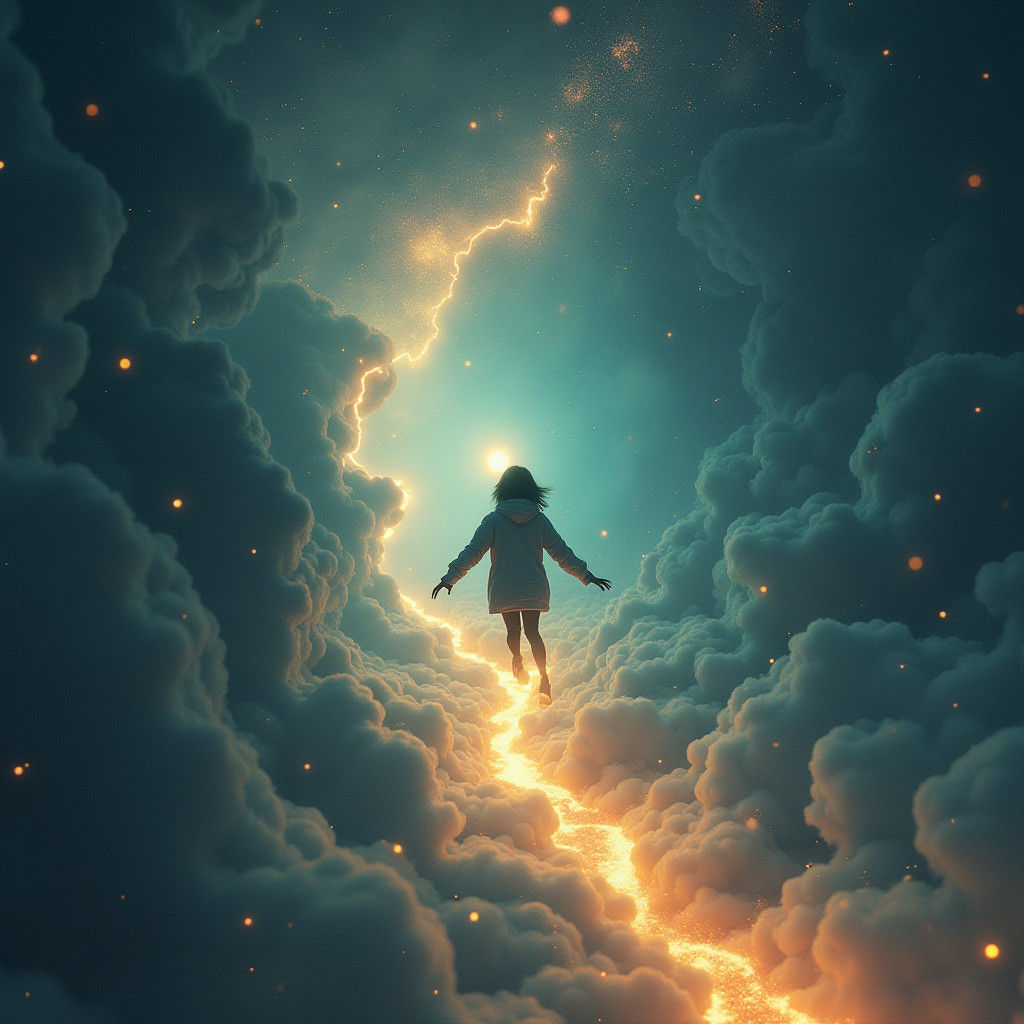 Weightless Wanderer in Simulated Reality