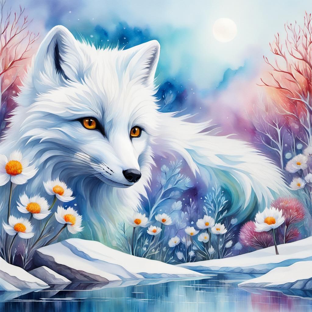 Spirit of the Arctic Fox
