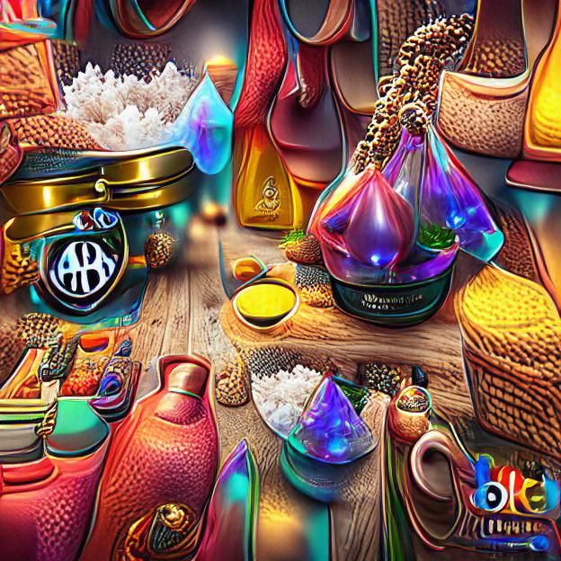Interior of an Alchemy Magic Shop