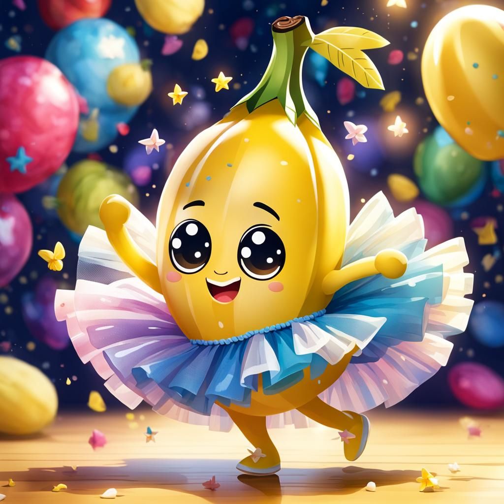 Banana, the ballet dancer🍌💃