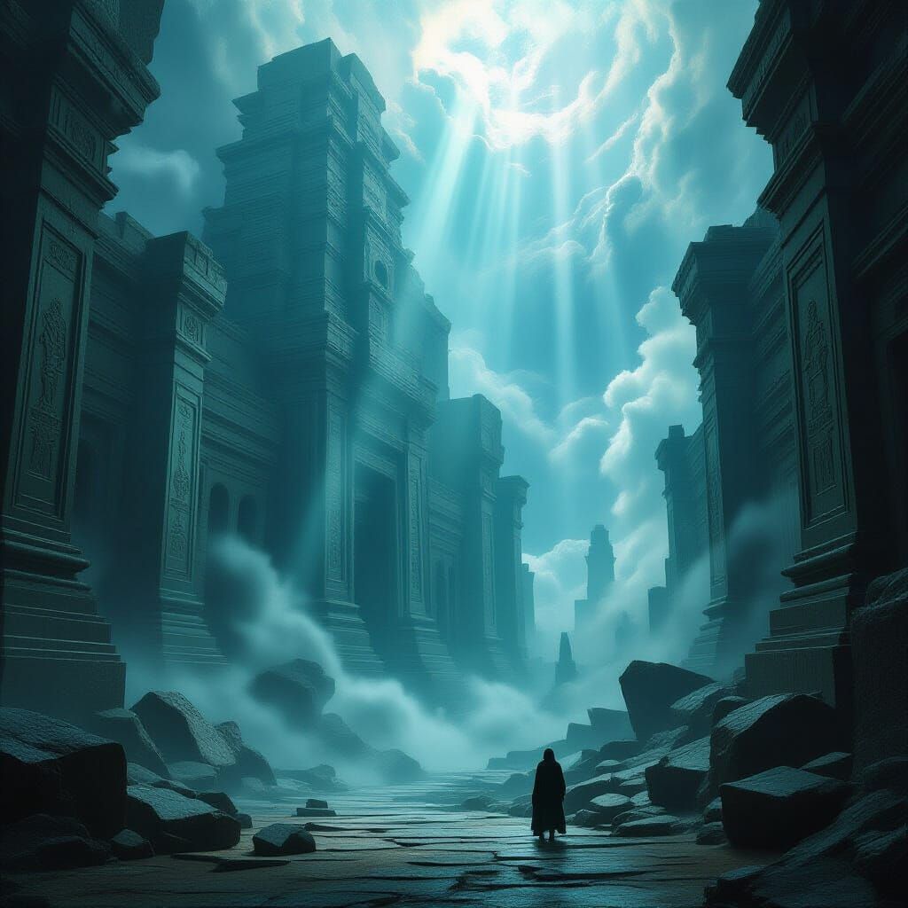 Ancient City in Temporal Vortex