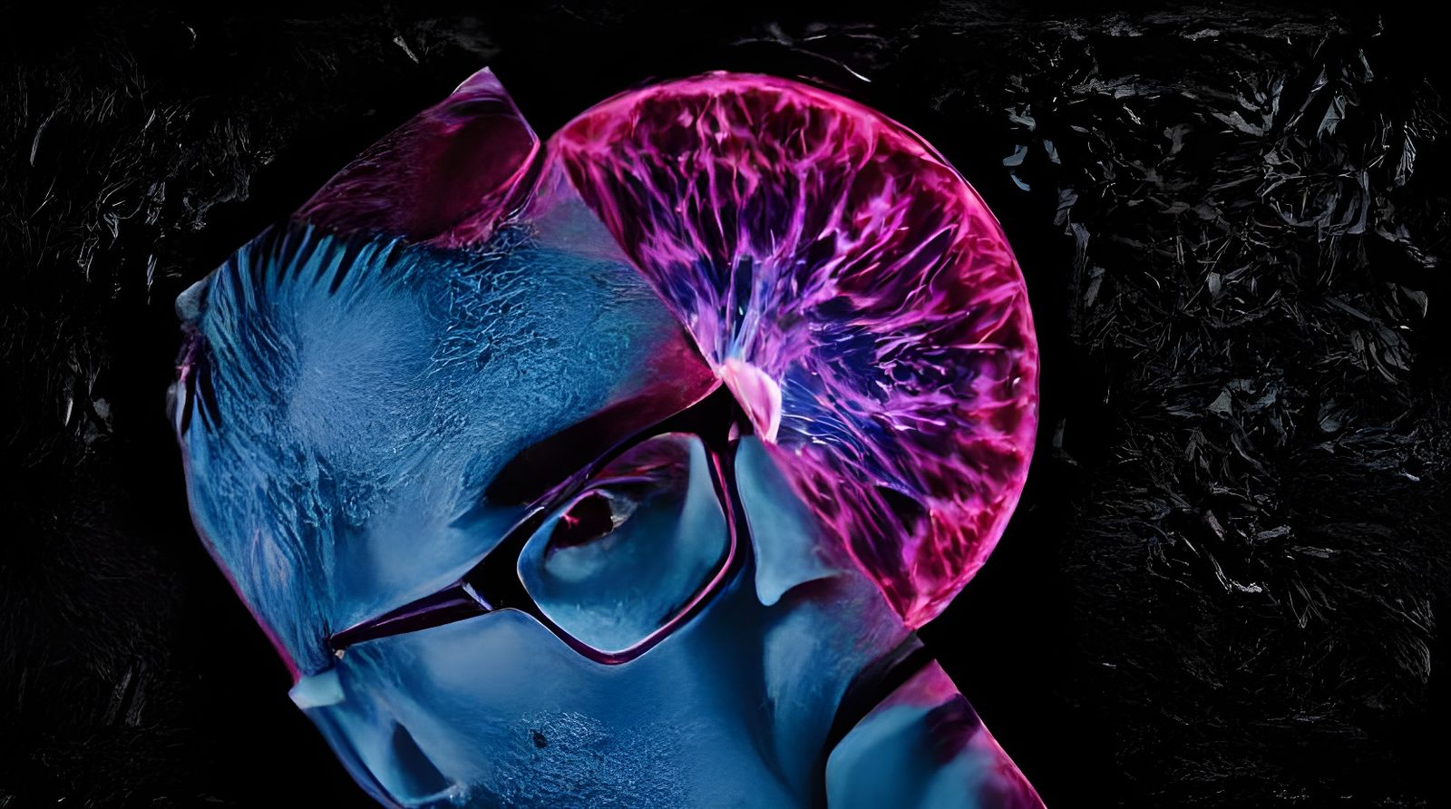 Miyazaki Mushroom Forest in Van Gogh Style