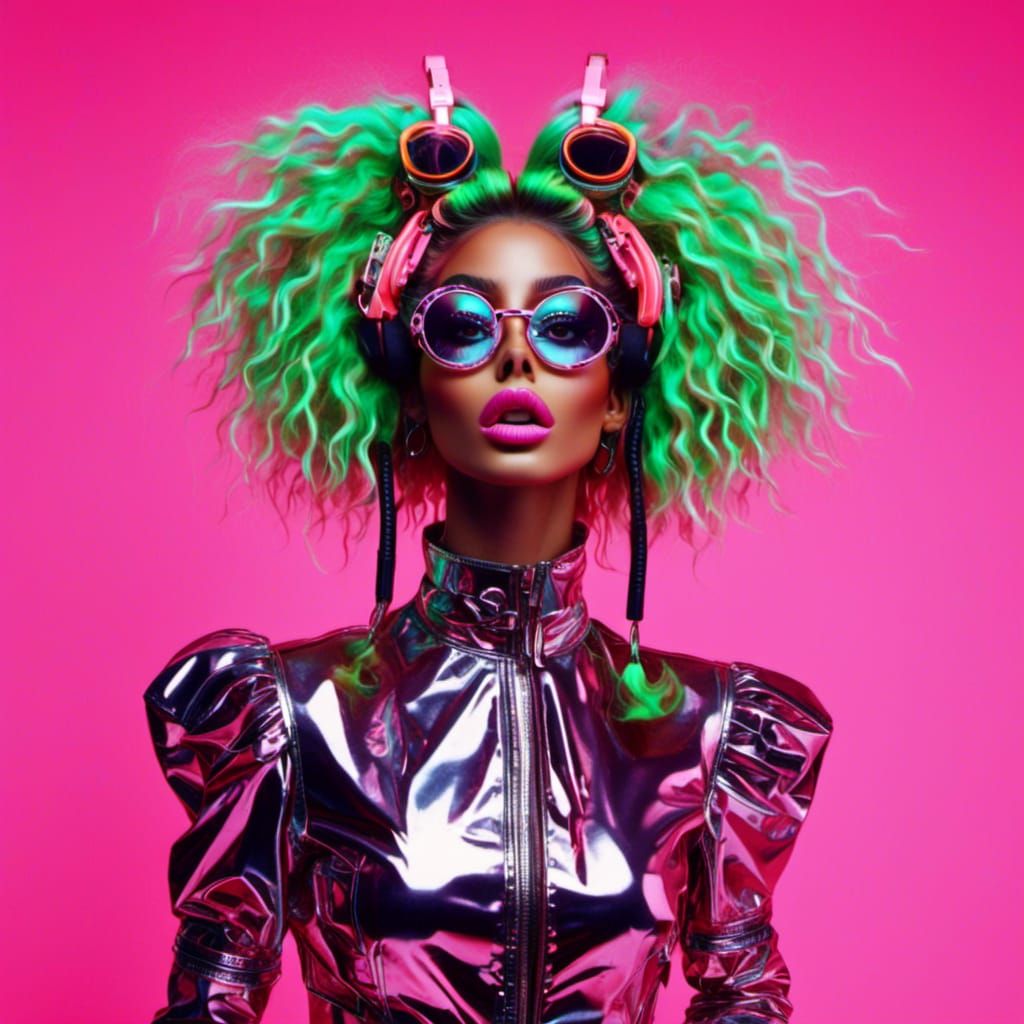 Glitched Matrix Digital Rendering