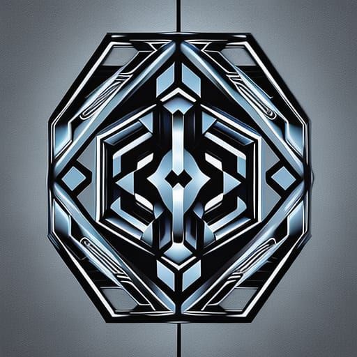 Symmetrical Geometric Art by Nilzero