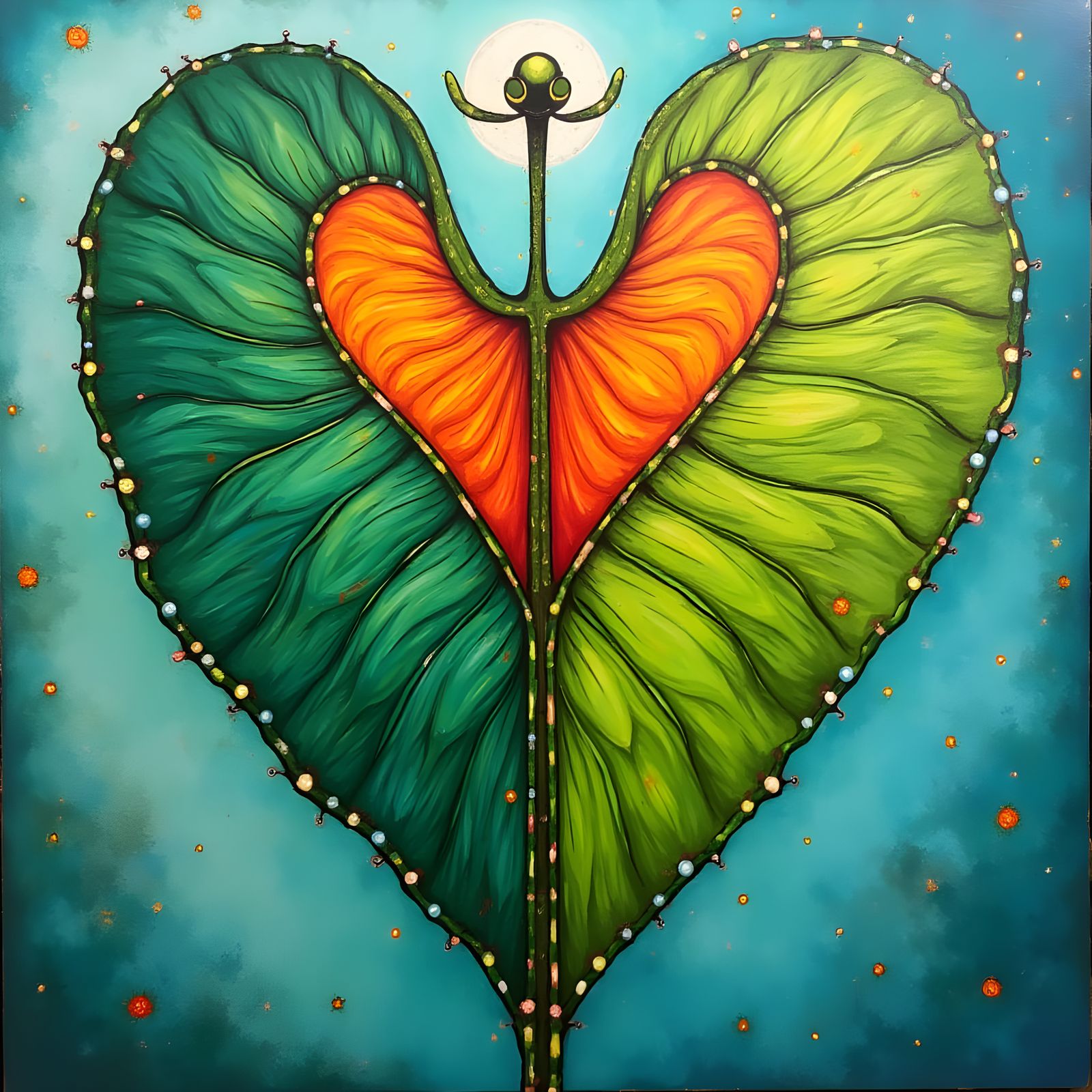 Philodendron heart