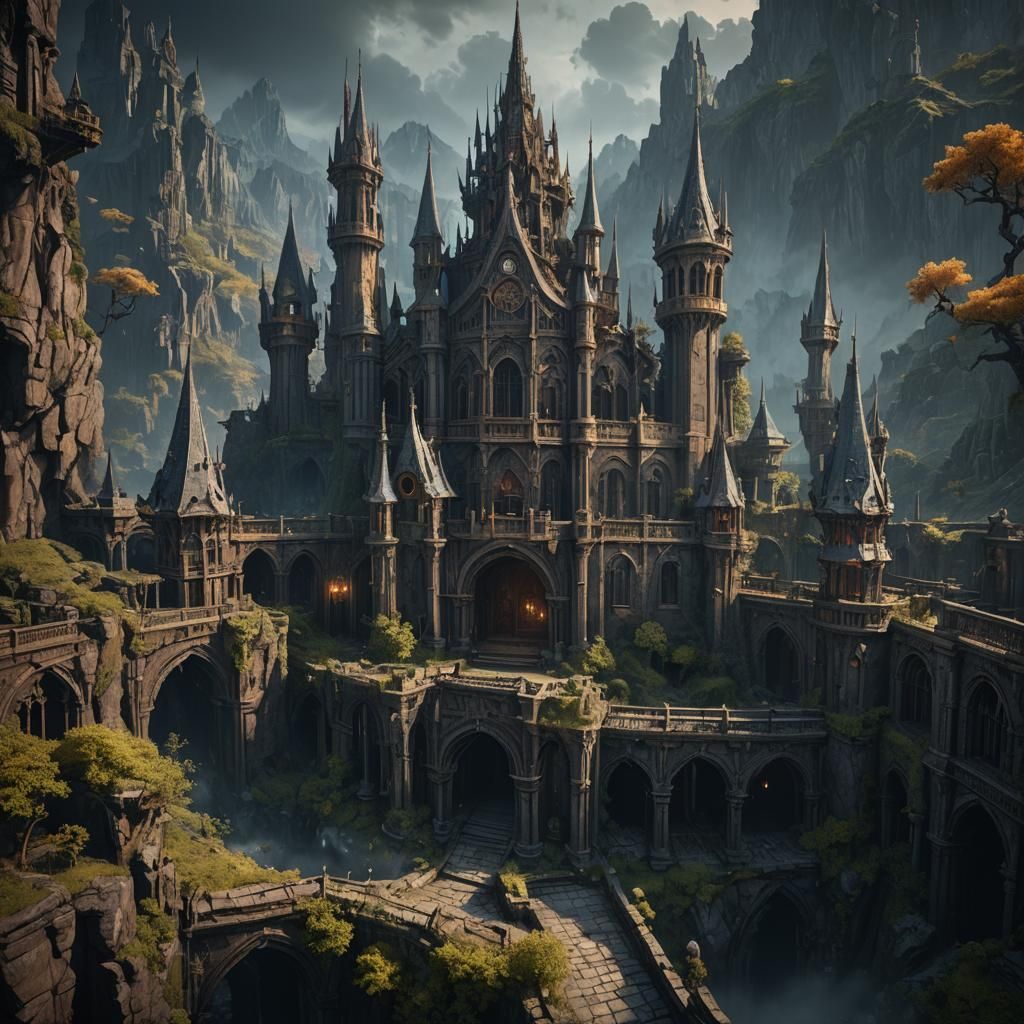 Darkness in an Empty Prairie: Detailed Matte Painting