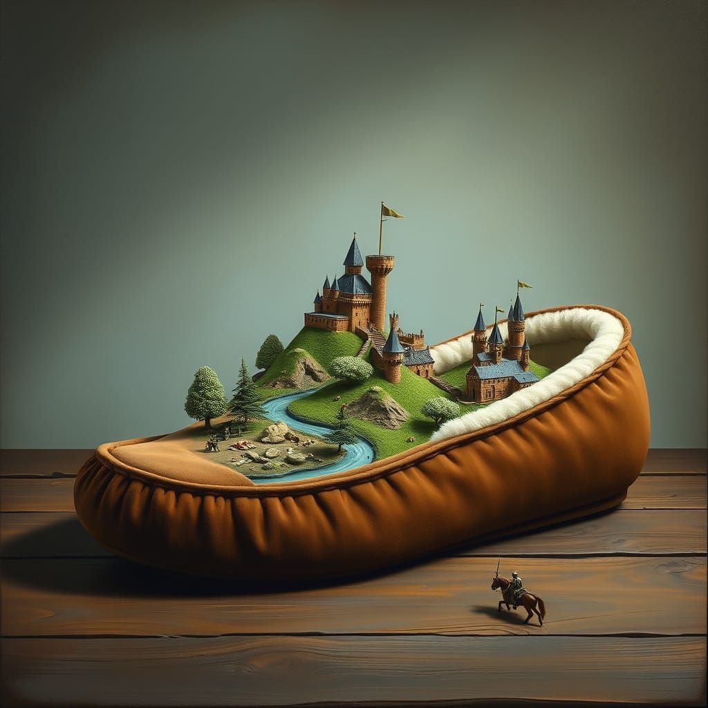 Game of Thrones Miniature World in a Slipper