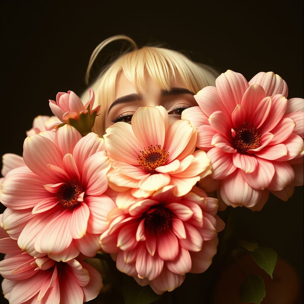 Ethereal Romanticism Flowers for Lady Gaga CD Cover