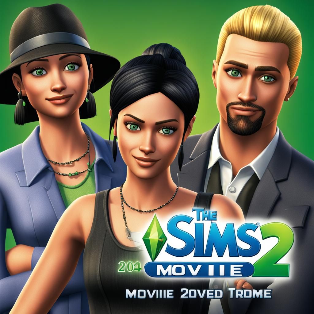 The Sims 2 Movie DVD Logo Concept