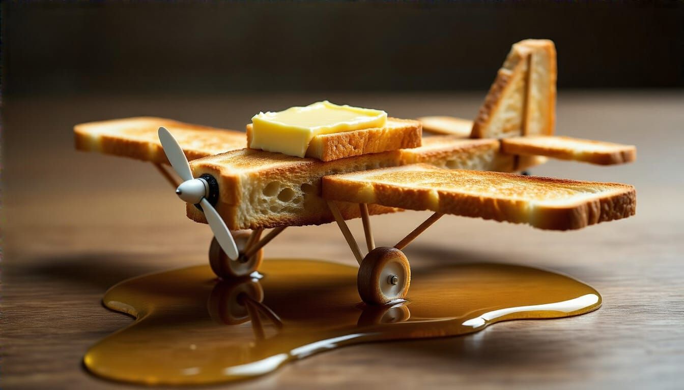 Toast Airplane: A Breakfast Engineering Marvel