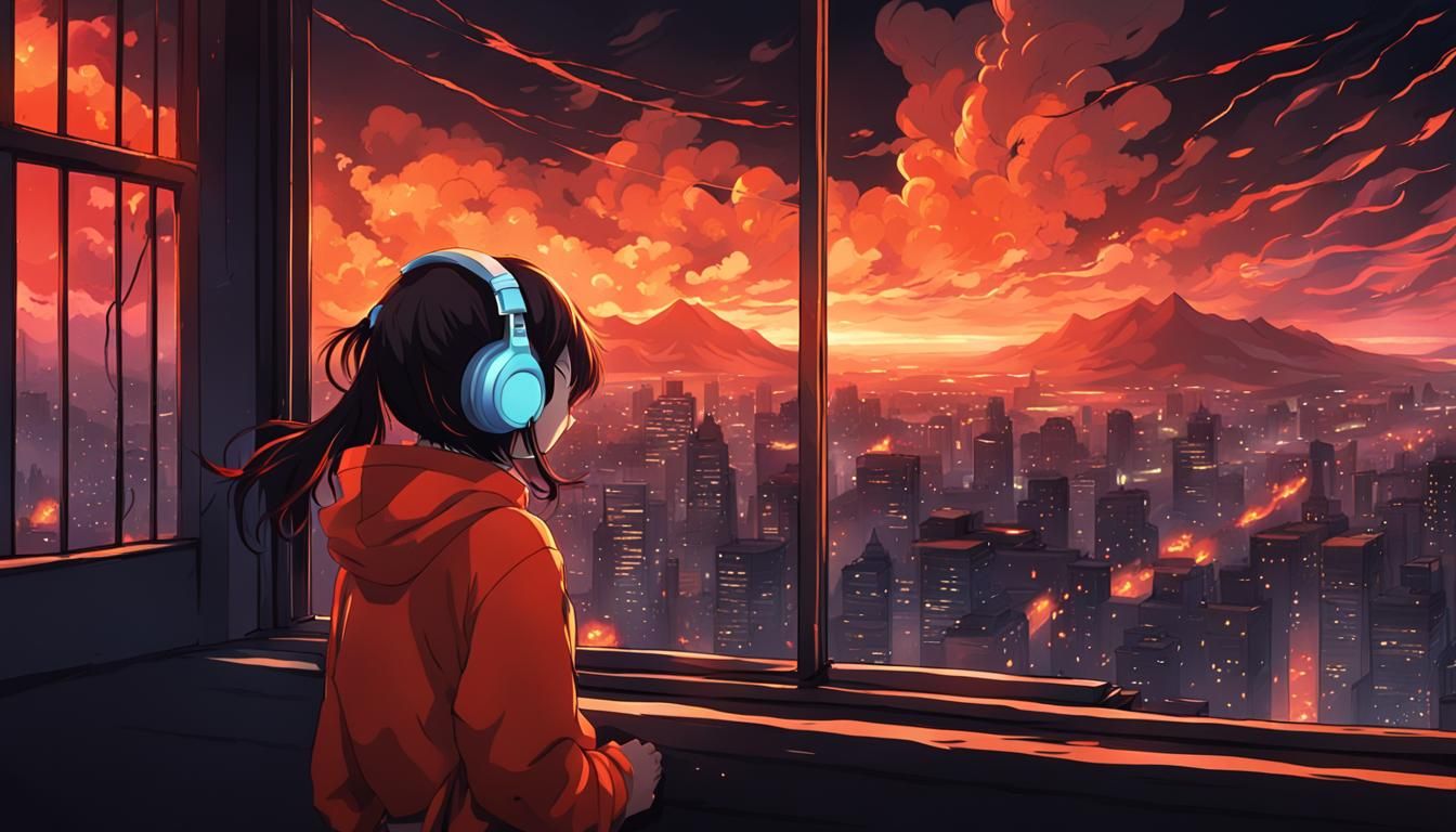 Lofi Girl and the apocalypse...