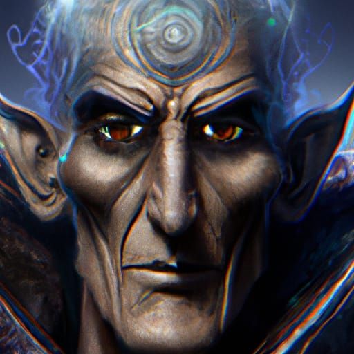 Dr. Fauci as Grim Reaper Portrait